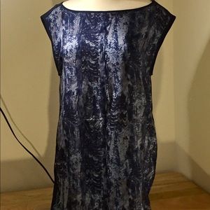 rag & bone boatneck silk tunic